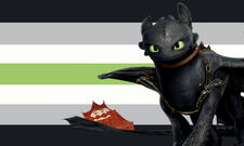 Agender Toothless flag by therawfishthatdraws Agender Toothless flag by therawfishthatdraws